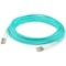 Add-On Addon 2M Lc (Male) To Lc (Male) Aqua Om4 Duplex Riser Fiber Patch ADD-LC-LC-2M5OM4-TAA - alternate 1